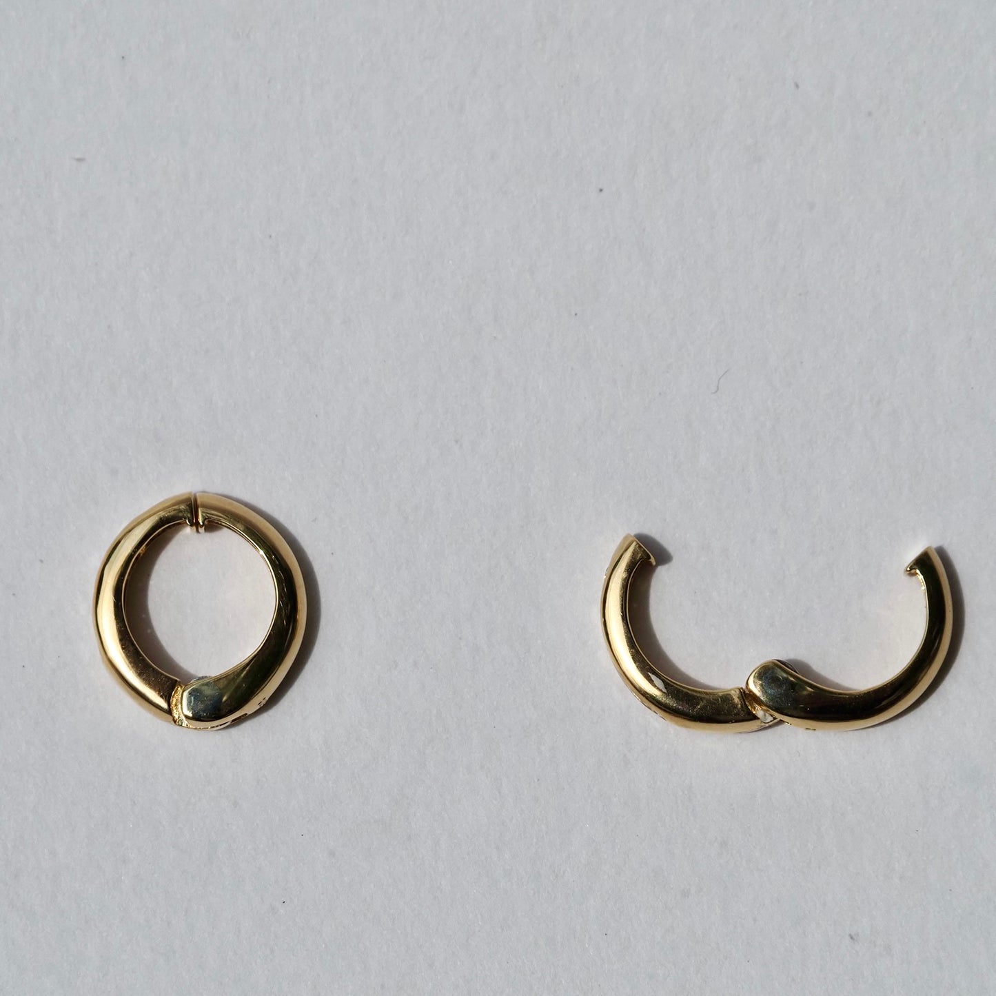 ほしのわフープ ピアリング K18 ダイヤ