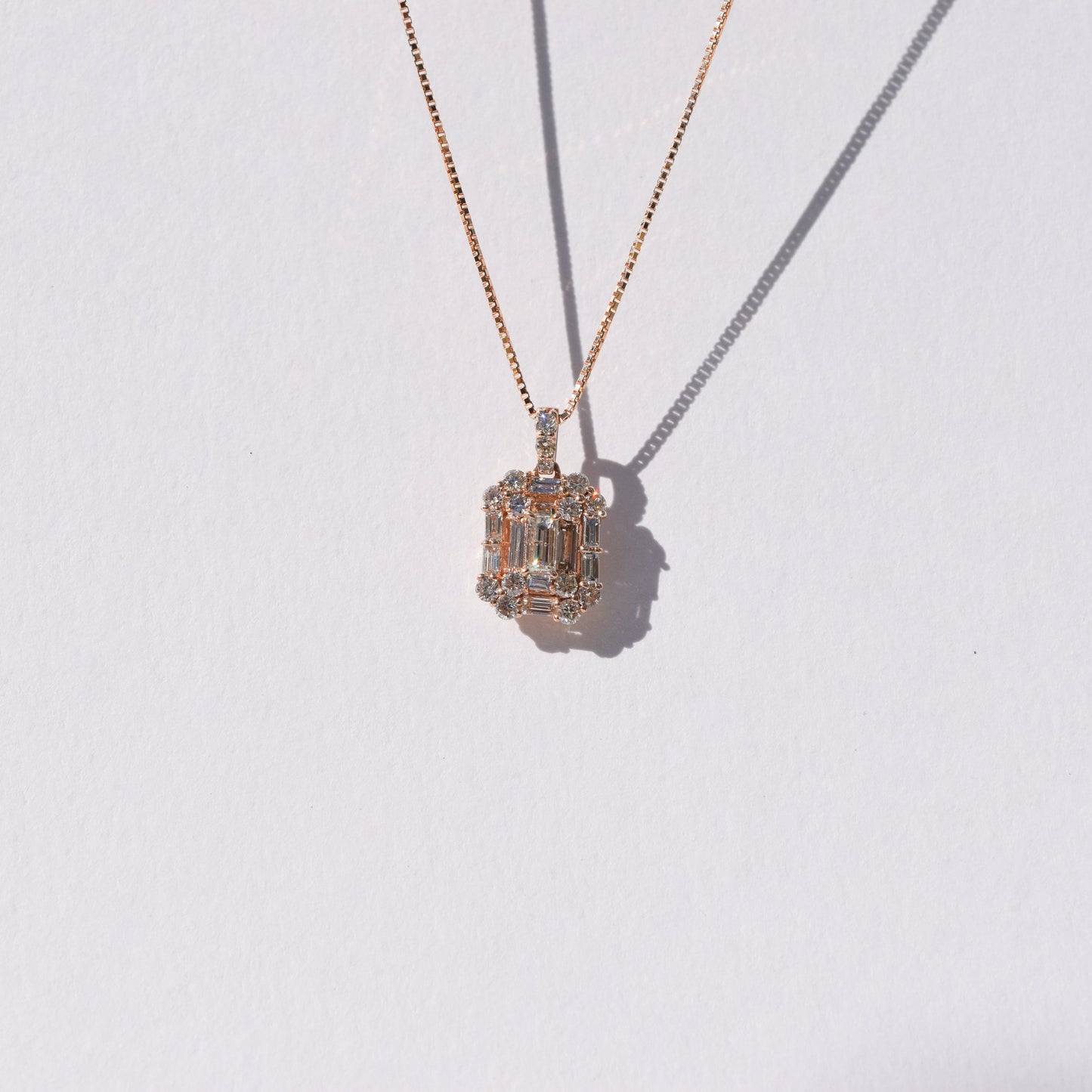 K18 ダイヤモンド ネックレス