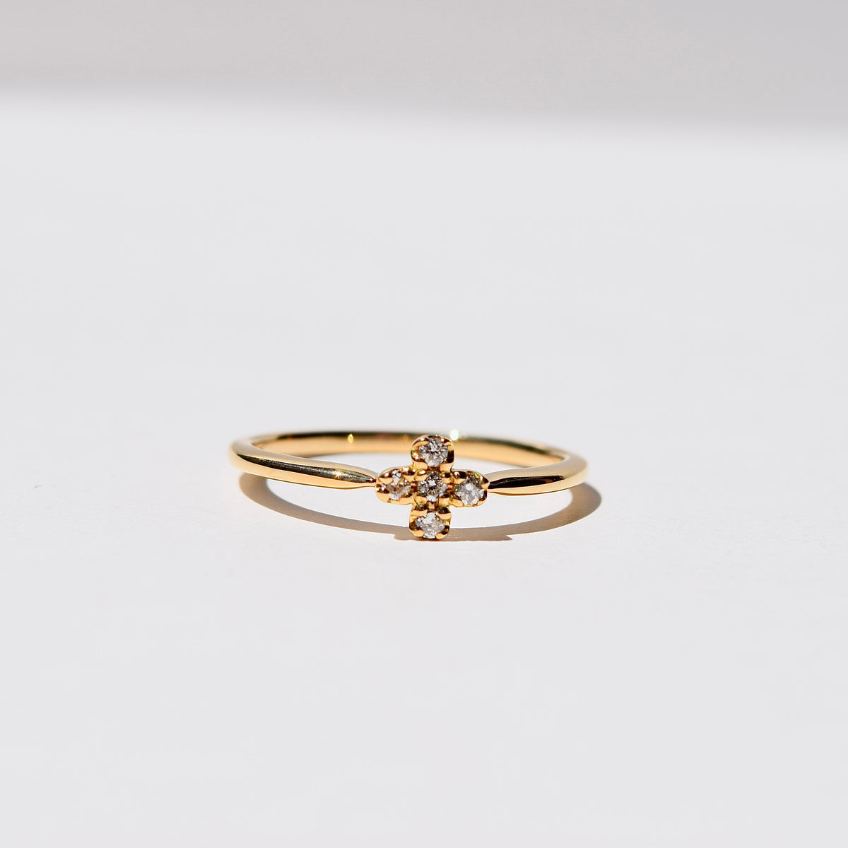 K18 フラワーモチーフ リング #15 – ALINA K18 フラワーモチーフ 