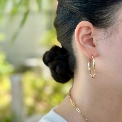 Mare フープ イヤリング L