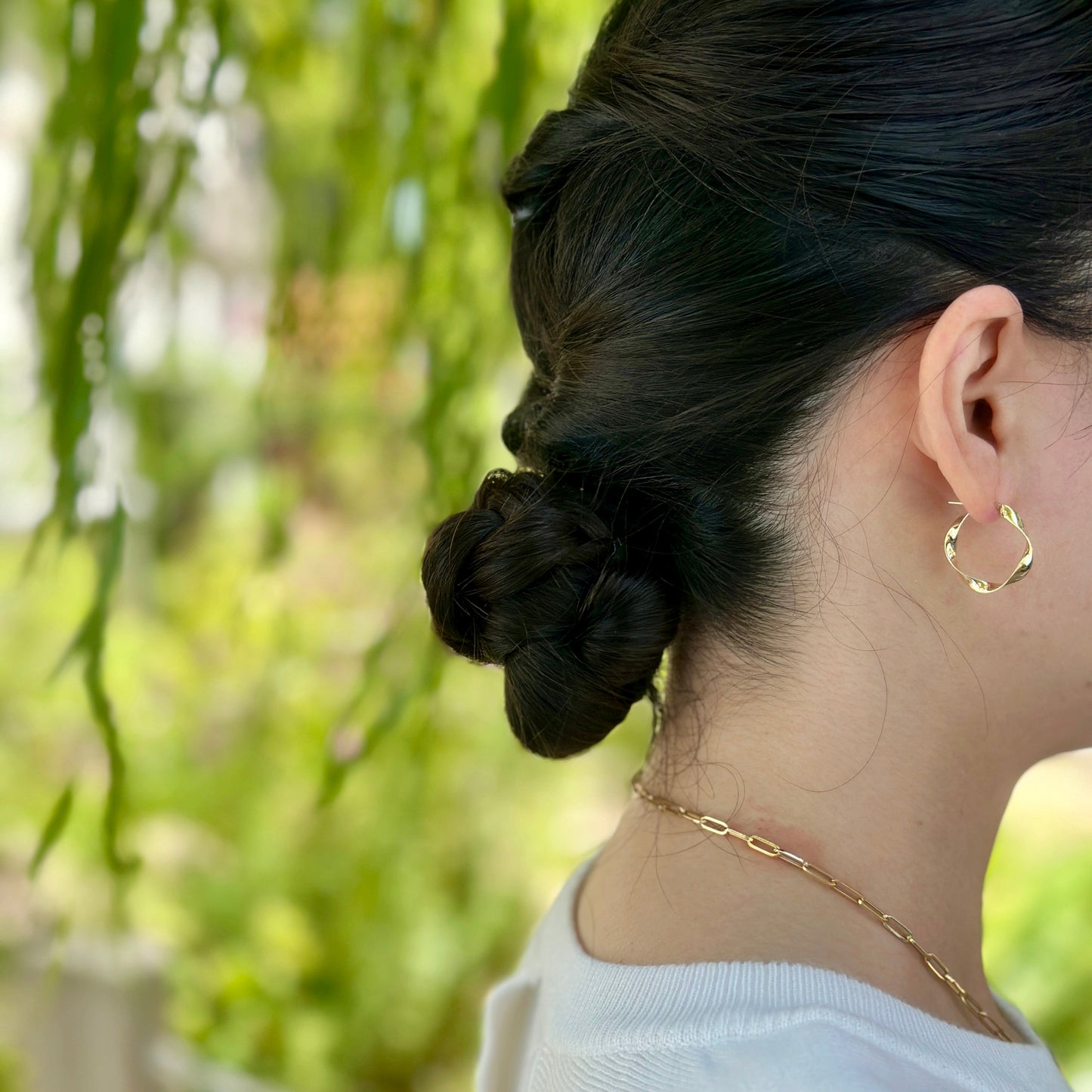 Mare フープ イヤリング S