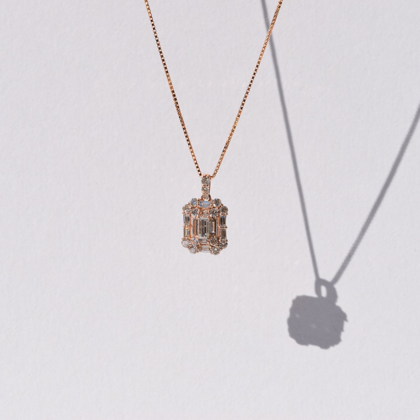 K18 ダイヤモンド ネックレス