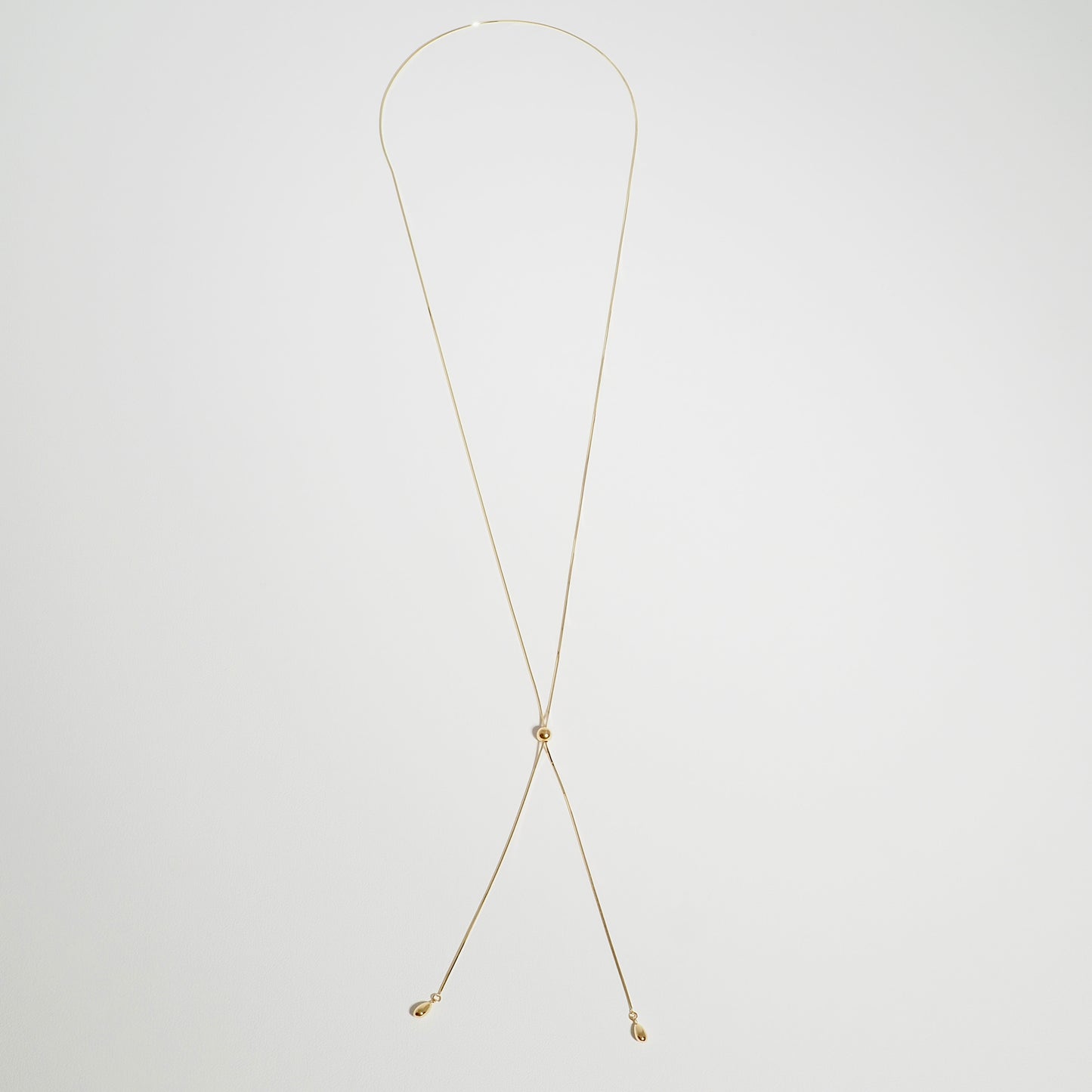 K18 メルティーチェーン ロングネックレス 70cm