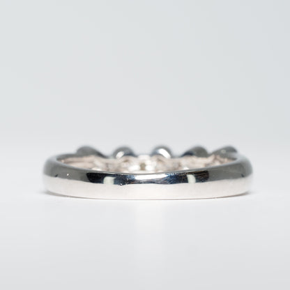 Pt900 リボンダイヤリング #7