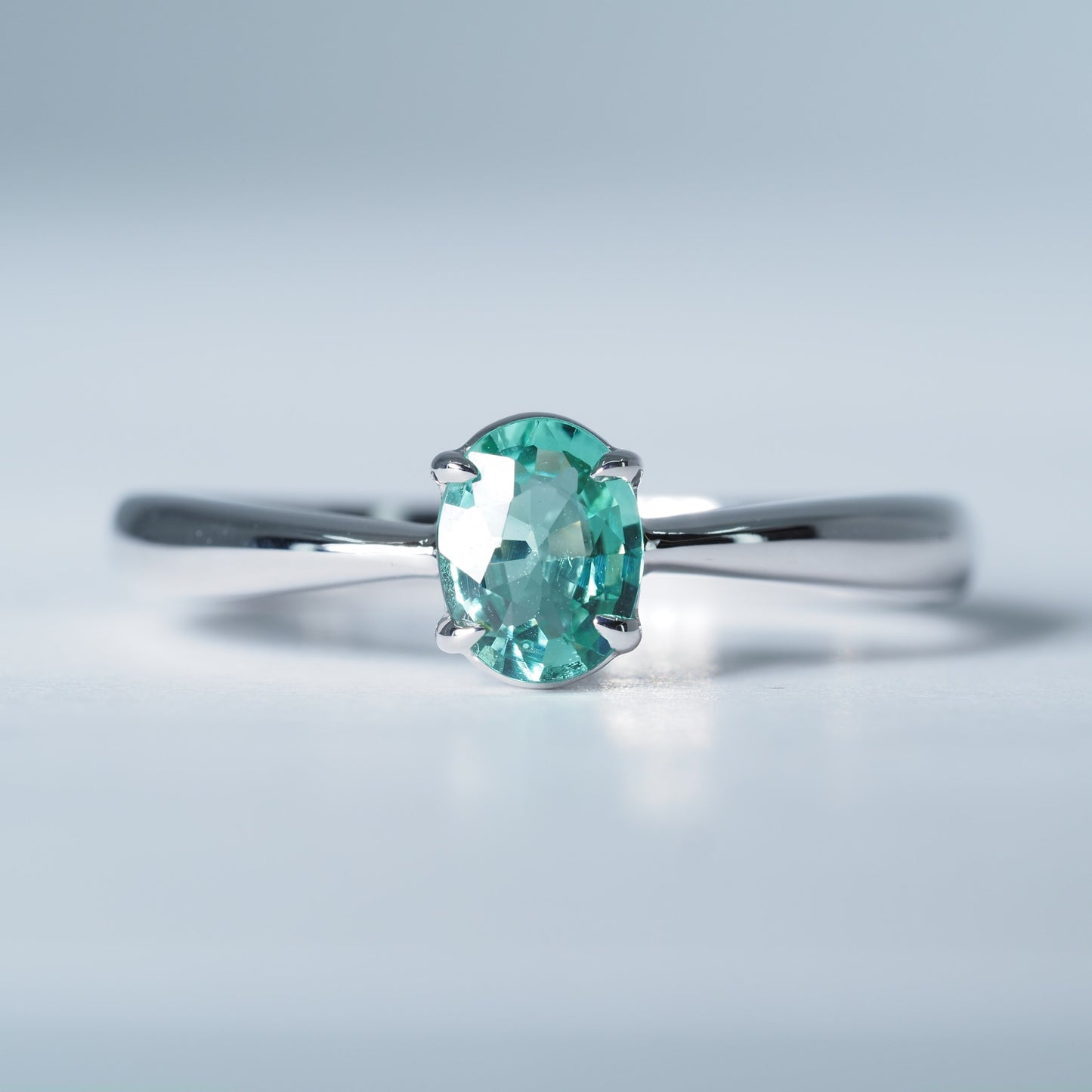 K18WG トルマリン リング #13