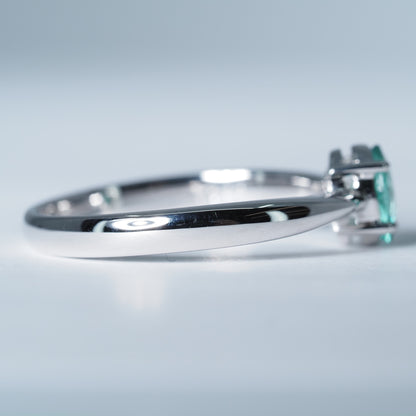 K18WG トルマリン リング #13