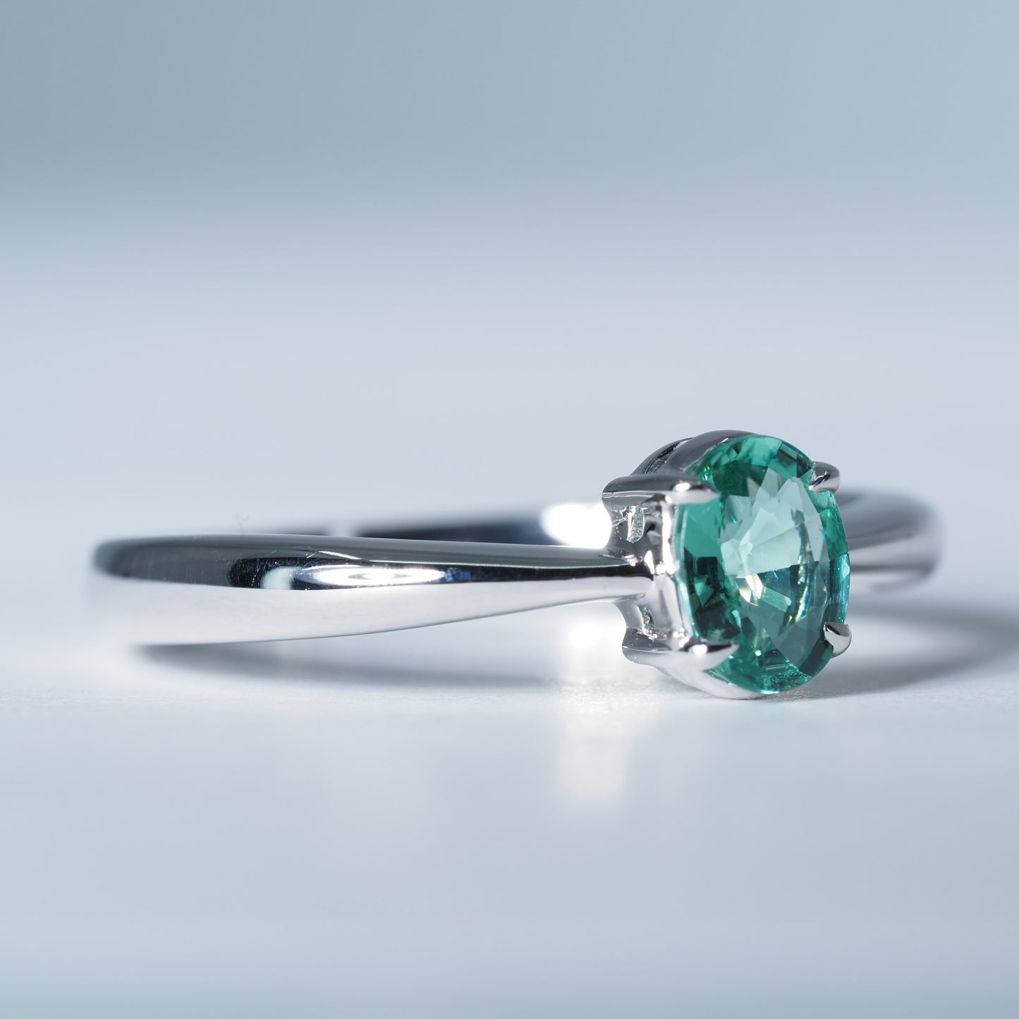 K18WG トルマリン リング #13