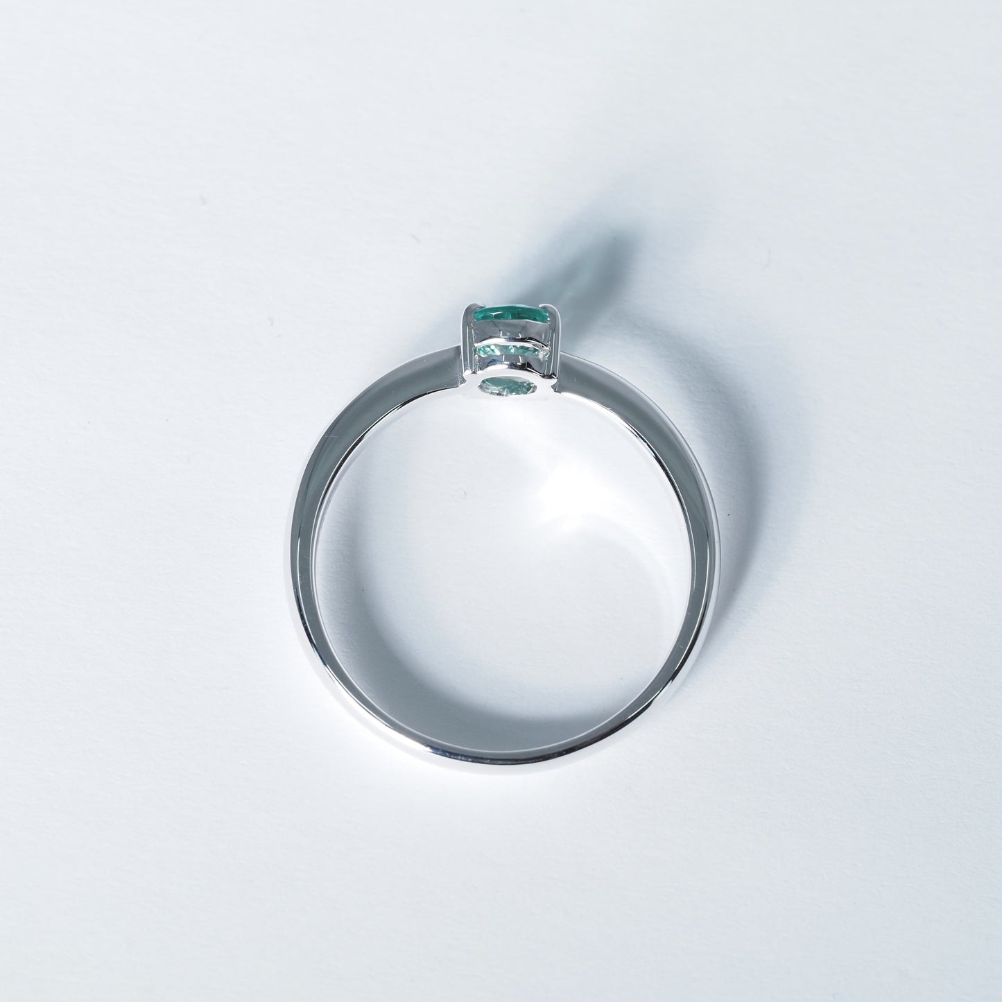 K18WG トルマリン リング #13