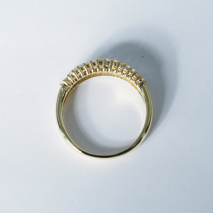 K18 サファイア ダイヤ リング #14