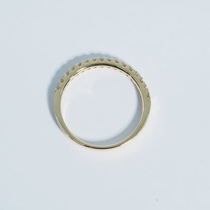 K18 ハーフエタニティ ダイヤ リング #10