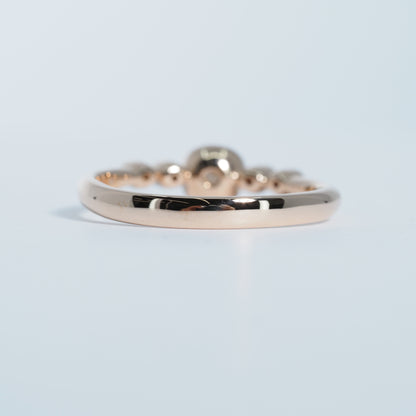 K18 ベゼル リング #13