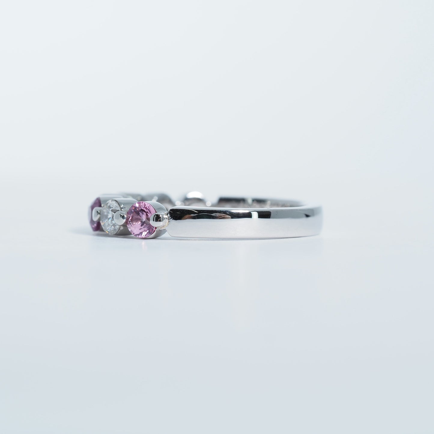 Pt900 ピンクサファイア リング #11