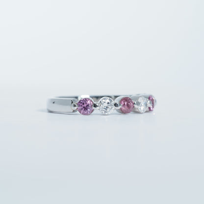 Pt900 ピンクサファイア リング #11