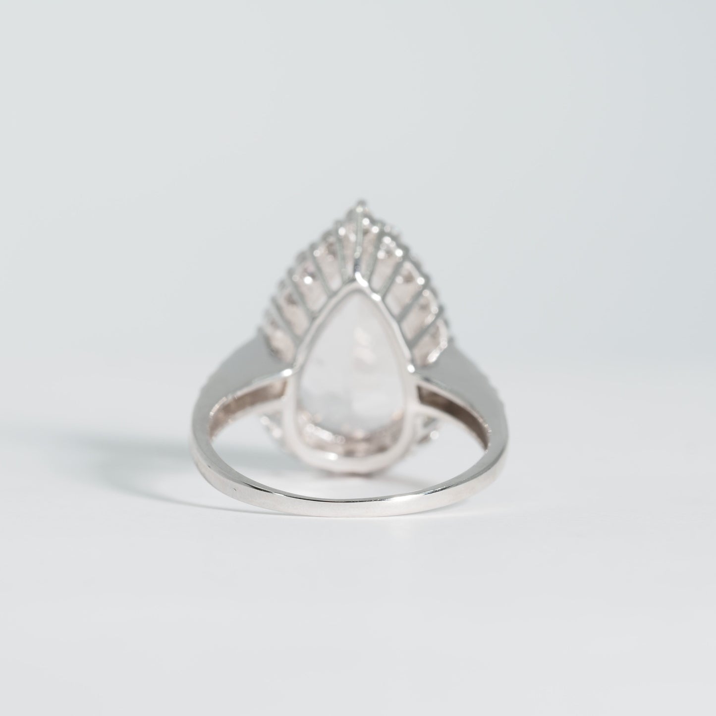 Pt900 モルガナイト リング #12