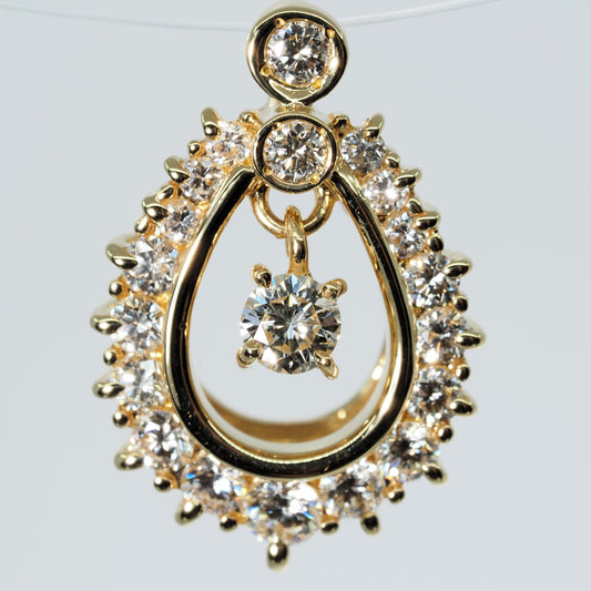 《 NEW IN 》K18 ダイヤモンド ペンダントトップ