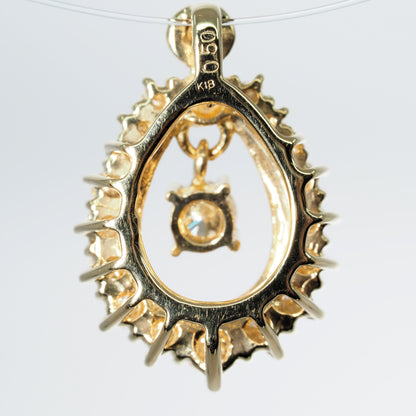 K18 ダイヤモンド ペンダントトップ