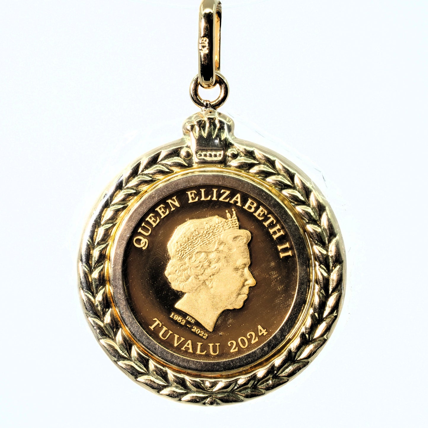 K18 / 24 ホース 1/25oz コイン PD4