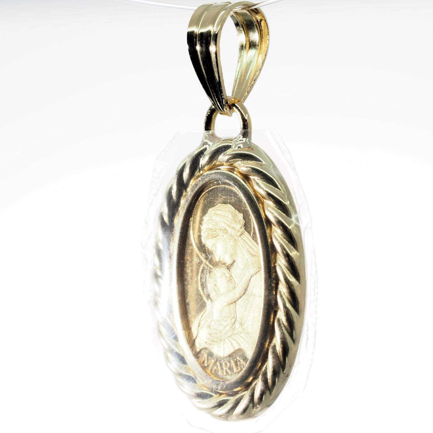 《 NEW IN 》K18 / 24 マリア 1g オーバルコイン PD6