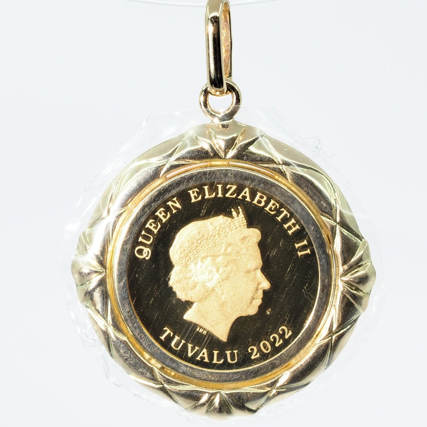 K18 / 24 ホース 1/25oz コイン PD8