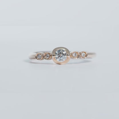 K18 ベゼル リング #13