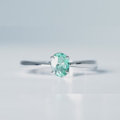 K18WG トルマリン リング #13